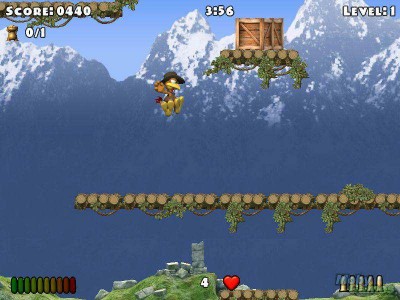 первый скриншот из Crazy Chicken: Heart of Tibet Portable