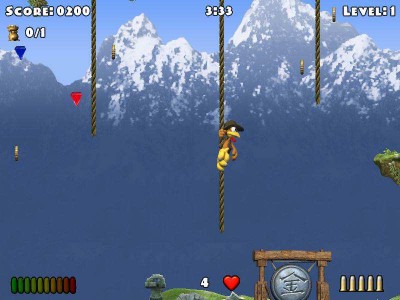 второй скриншот из Crazy Chicken: Heart of Tibet Portable