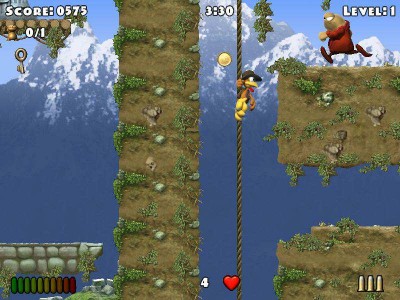 третий скриншот из Crazy Chicken: Heart of Tibet Portable