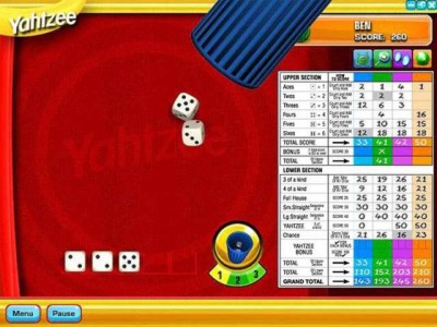третий скриншот из Yahtzee