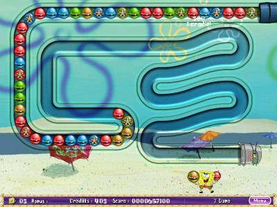 четвертый скриншот из SpongeBob SquarePants Bubble Rush