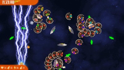 четвертый скриншот из Chicken Invaders Ultimate Omelette: Thanksgiving Edition