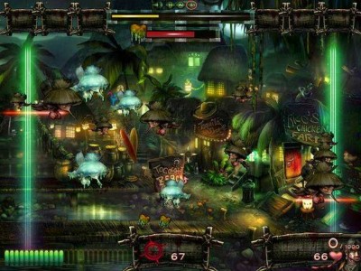 четвертый скриншот из Jungle Shooter: Mosquito Attack from Zombie Island
