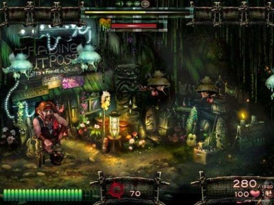 третий скриншот из Jungle Shooter: Mosquito Attack from Zombie Island