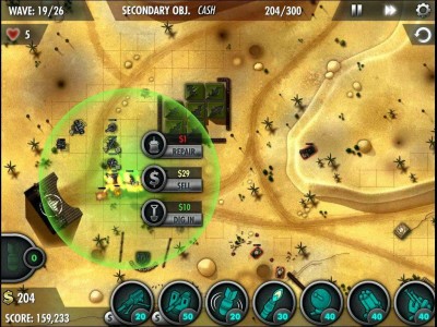 второй скриншот из iBomber Defense