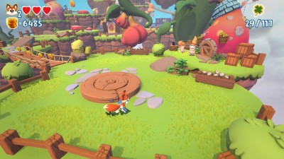 второй скриншот из Super Lucky's Tale