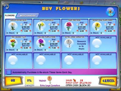 первый скриншот из Flower Stand Tycoon