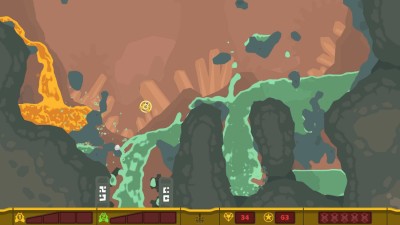 третий скриншот из PixelJunk Shooter