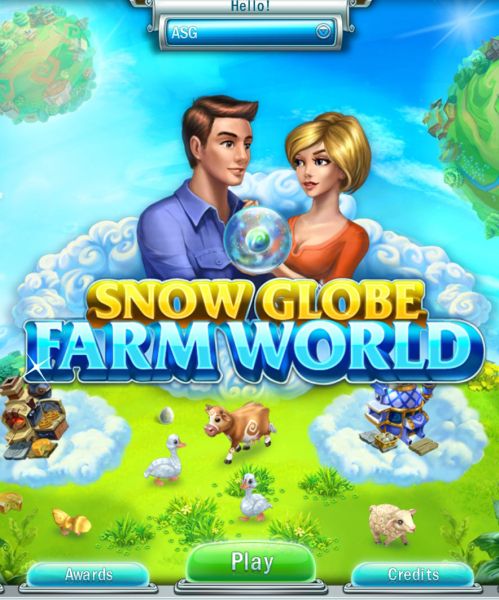Snow Globe: Farm World