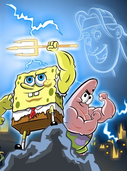 SpongeBob and The Clash of Triton SpongeBob and The Clash of Triton