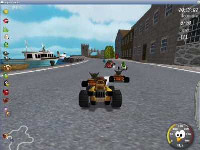 второй скриншот из SuperTuxKart