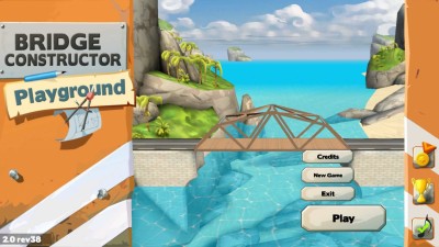 четвертый скриншот из Bridge Constructor Playground
