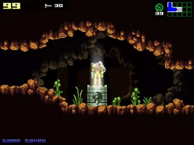 второй скриншот из AM2R: Return of Samus